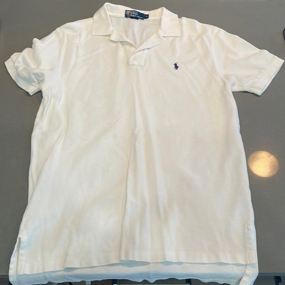 Ralph Lauren Men’s SZE M white polo